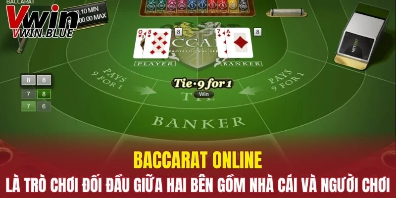Điểm hấp dẫn của Baccarat Online nằm ở sự đơn giản